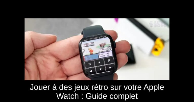 Jouer à des jeux rétro sur votre Apple Watch : Guide complet