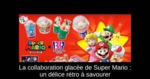 La collaboration glacée de Super Mario : un délice rétro à savourer