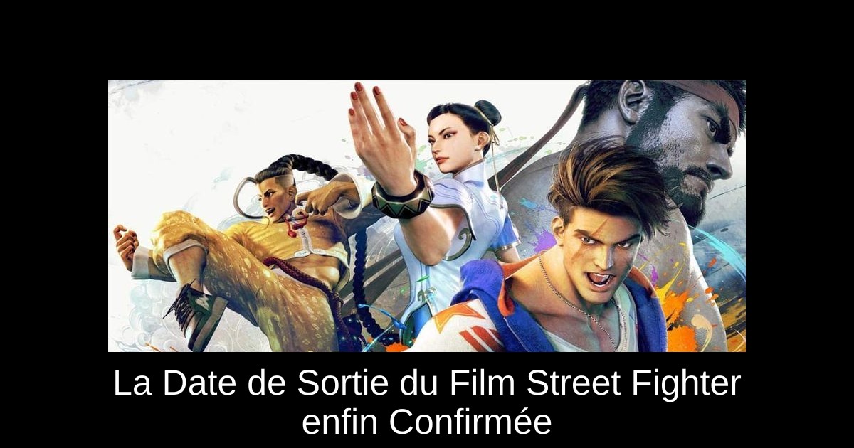La Date de Sortie du Film Street Fighter enfin Confirmée