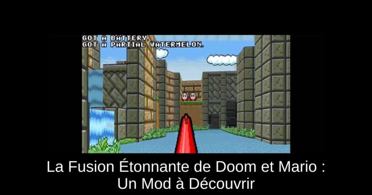 La Fusion Étonnante de Doom et Mario : Un Mod à Découvrir
