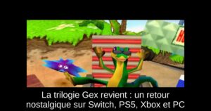 La trilogie Gex revient : un retour nostalgique sur Switch, PS5, Xbox et PC