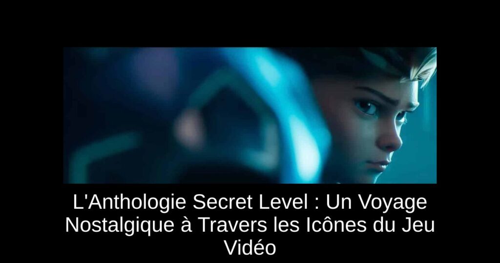 L'Anthologie Secret Level : Un Voyage Nostalgique à Travers les Icônes du Jeu Vidéo