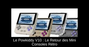 Le Powkiddy V10 : Le Retour des Mini Consoles Rétro