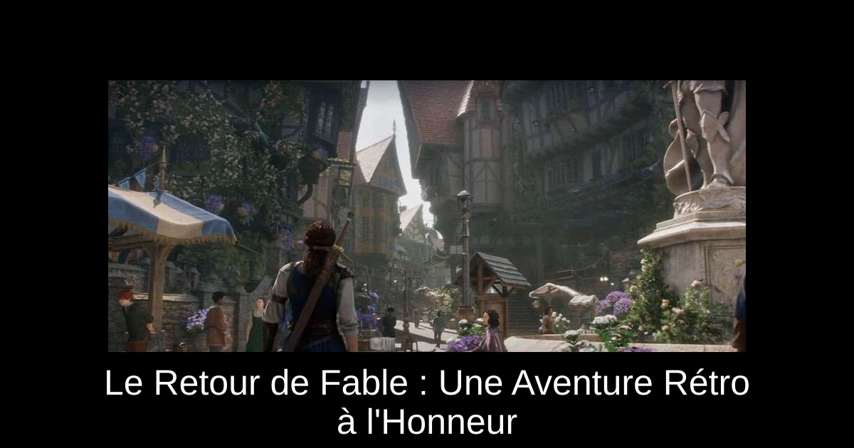 Le Retour de Fable : Une Aventure Rétro à l'Honneur