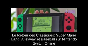 Le Retour des Classiques: Super Mario Land, Alleyway et Baseball sur Nintendo Switch Online