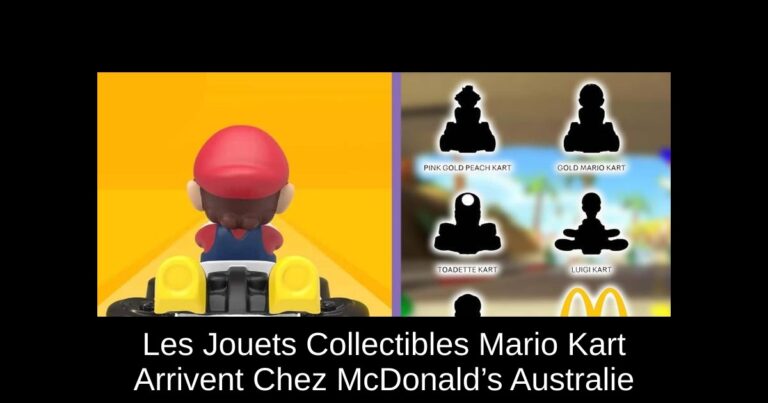 Les Jouets Collectibles Mario Kart Arrivent Chez McDonald’s Australie