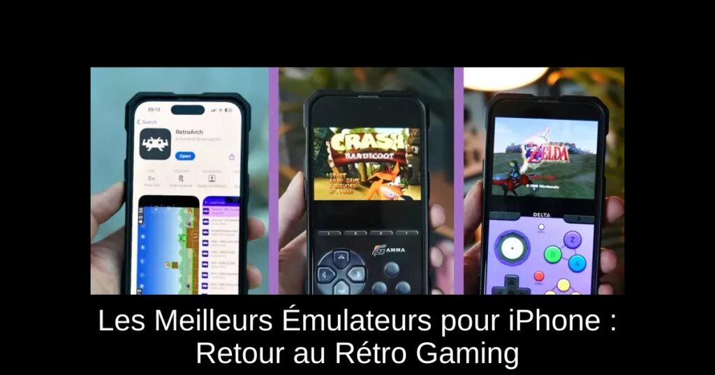Les Meilleurs Émulateurs pour iPhone : Retour au Rétro Gaming