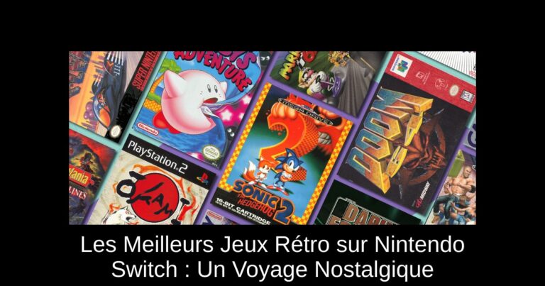 Les Meilleurs Jeux Rétro sur Nintendo Switch : Un Voyage Nostalgique