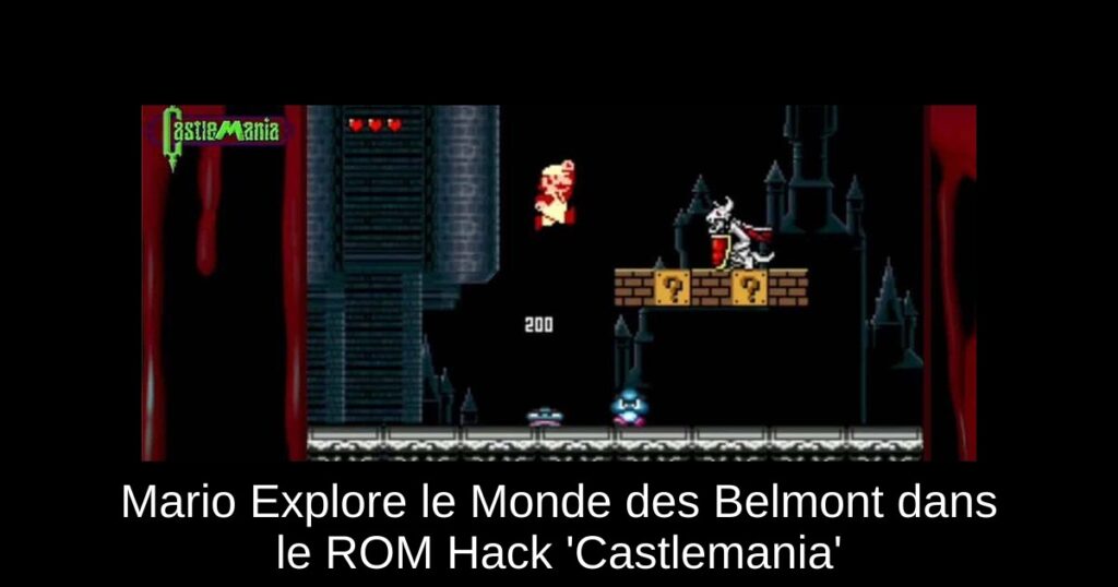 Mario Explore le Monde des Belmont dans le ROM Hack ‘Castlemania’
