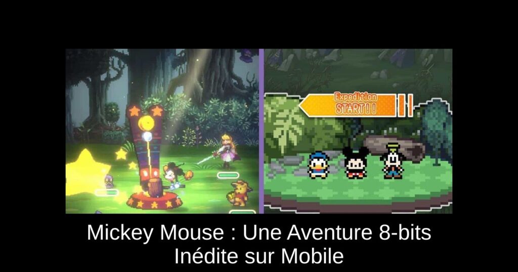 Mickey Mouse : Une Aventure 8-bits Inédite sur Mobile