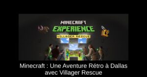Minecraft : Une Aventure Rétro à Dallas avec Villager Rescue