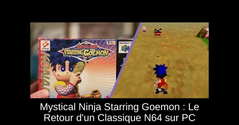 Mystical Ninja Starring Goemon : Le Retour d'un Classique N64 sur PC