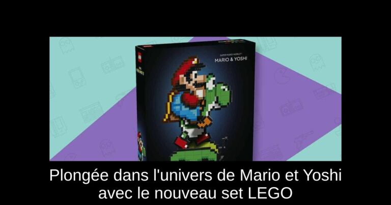Plongée dans l'univers de Mario et Yoshi avec le nouveau set LEGO