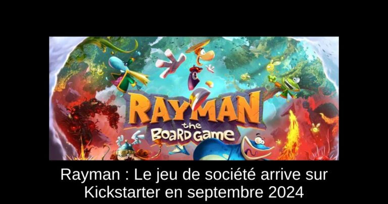 Rayman : Le jeu de société arrive sur Kickstarter en septembre 2024