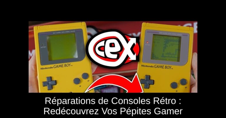 Réparations de Consoles Rétro : Redécouvrez Vos Pépites Gamer