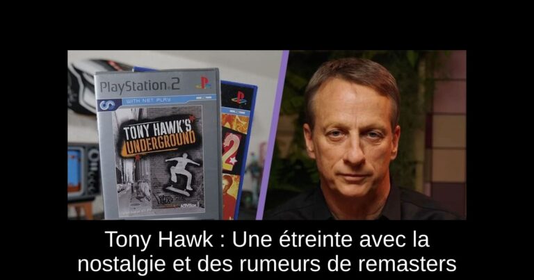 Tony Hawk : Une étreinte avec la nostalgie et des rumeurs de remasters