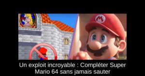 Un exploit incroyable : Compléter Super Mario 64 sans jamais sauter