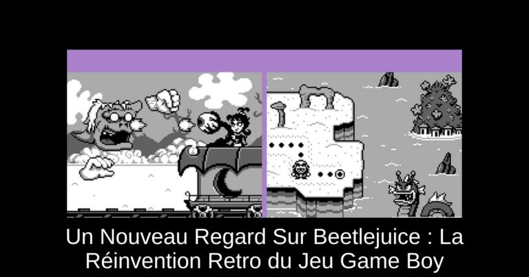 Un Nouveau Regard Sur Beetlejuice : La Réinvention Retro du Jeu Game Boy