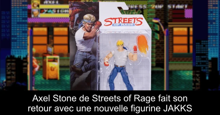 Axel Stone de Streets of Rage fait son retour avec une nouvelle figurine JAKKS