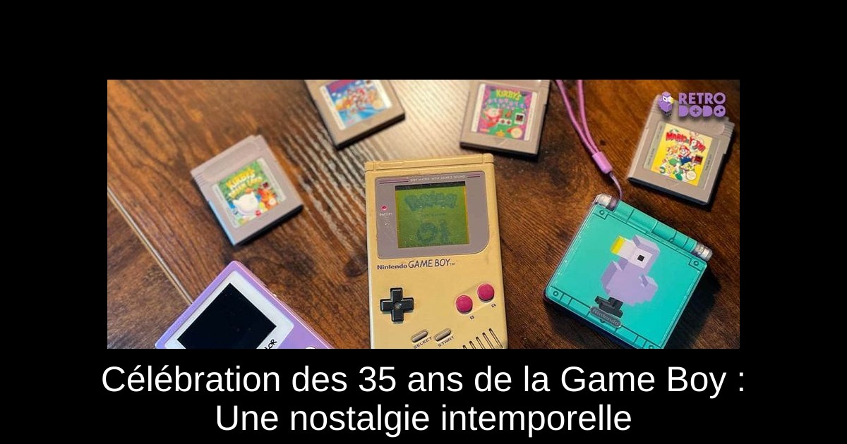 Célébration des 35 ans de la Game Boy : Une nostalgie intemporelle