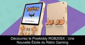 Découvrez le Powkiddy RGB20SX : Une Nouvelle Étoile du Rétro Gaming