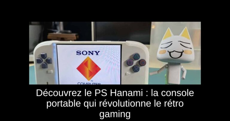 Découvrez le PS Hanami : la console portable qui révolutionne le rétro gaming