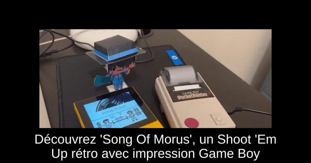 Découvrez ‘Song Of Morus’, un Shoot ‘Em Up rétro avec impression Game Boy