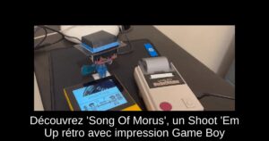 Découvrez 'Song Of Morus', un Shoot 'Em Up rétro avec impression Game Boy