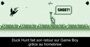 Duck Hunt fait son retour sur Game Boy grâce au homebrew