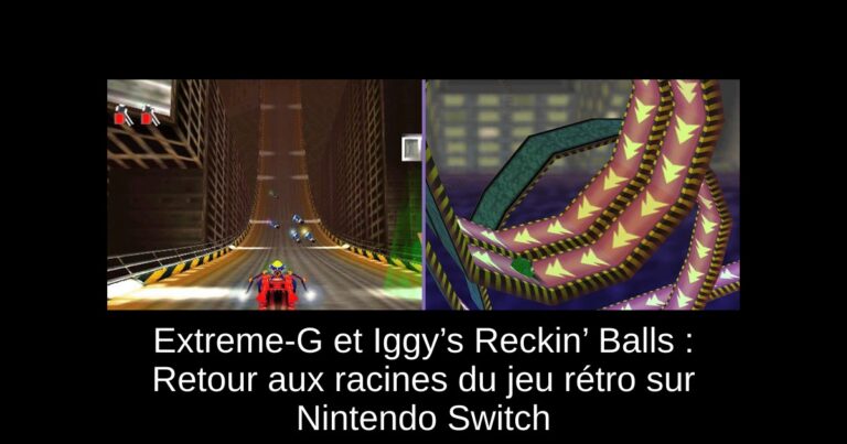 Extreme-G et Iggy’s Reckin’ Balls : Retour aux racines du jeu rétro sur Nintendo Switch
