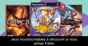 Jeux incontournables à découvrir si vous aimez Fable
