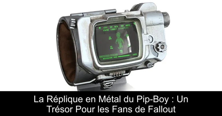 La Réplique en Métal du Pip-Boy : Un Trésor Pour les Fans de Fallout