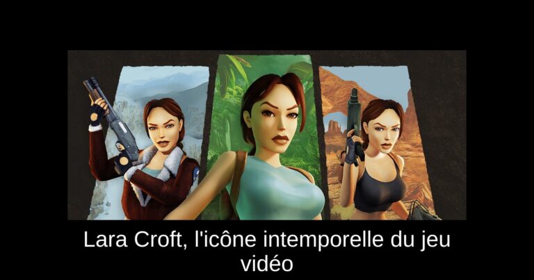 Lara Croft, l'icône intemporelle du jeu vidéo