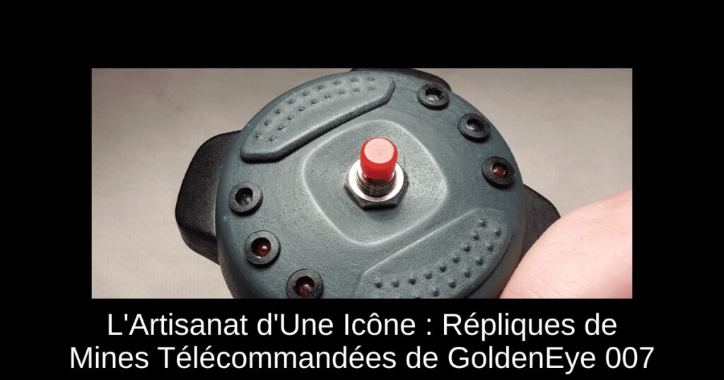 L'Artisanat d'Une Icône : Répliques de Mines Télécommandées de GoldenEye 007