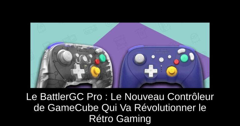 Le BattlerGC Pro : Le Nouveau Contrôleur de GameCube Qui Va Révolutionner le Rétro Gaming