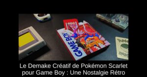 Le Demake Créatif de Pokémon Scarlet pour Game Boy : Une Nostalgie Rétro