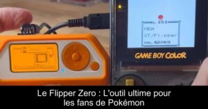 Le Flipper Zero : L'outil ultime pour les fans de Pokémon
