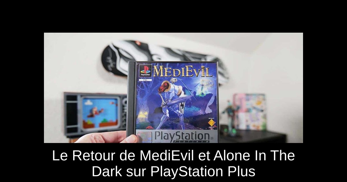 Le Retour de MediEvil et Alone In The Dark sur PlayStation Plus