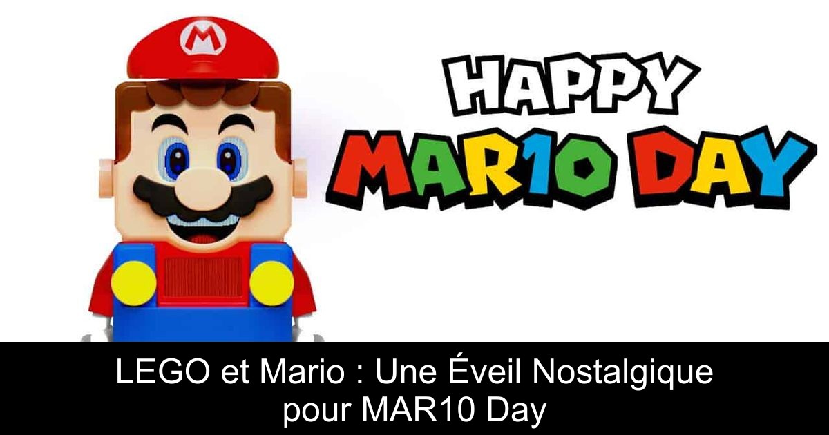 LEGO et Mario : Une Éveil Nostalgique pour MAR10 Day