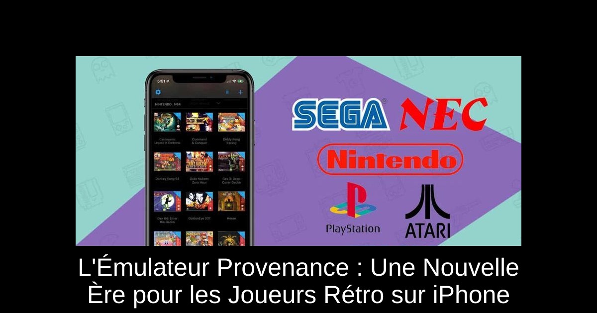 L'Émulateur Provenance : Une Nouvelle Ère pour les Joueurs Rétro sur iPhone