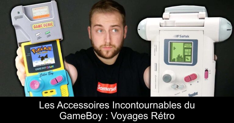 Les Accessoires Incontournables du GameBoy : Voyages Rétro