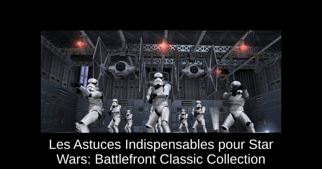 Les Astuces Indispensables pour Star Wars: Battlefront Classic Collection