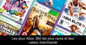 Les jeux Xbox 360 les plus rares et leur valeur marchande