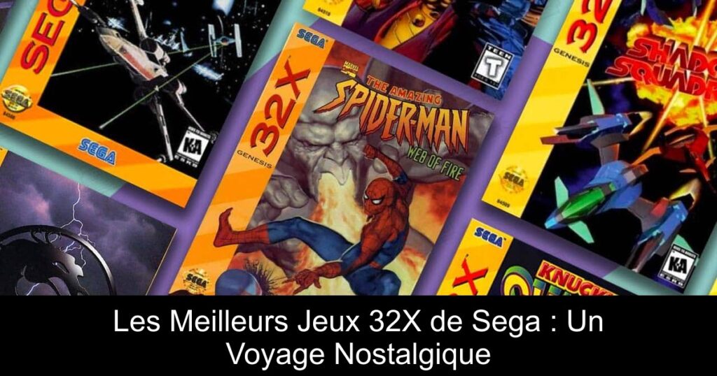 Les Meilleurs Jeux 32X de Sega : Un Voyage Nostalgique
