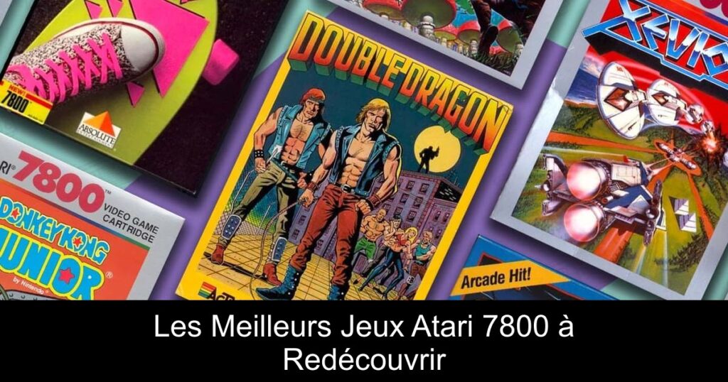 Les Meilleurs Jeux Atari 7800 à Redécouvrir