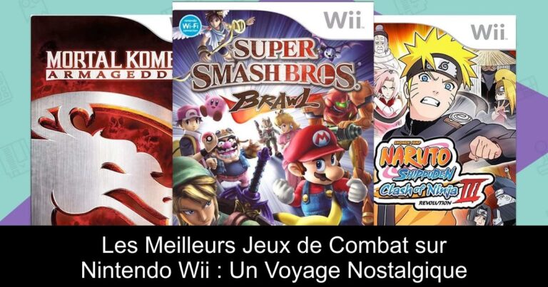 Les Meilleurs Jeux de Combat sur Nintendo Wii : Un Voyage Nostalgique