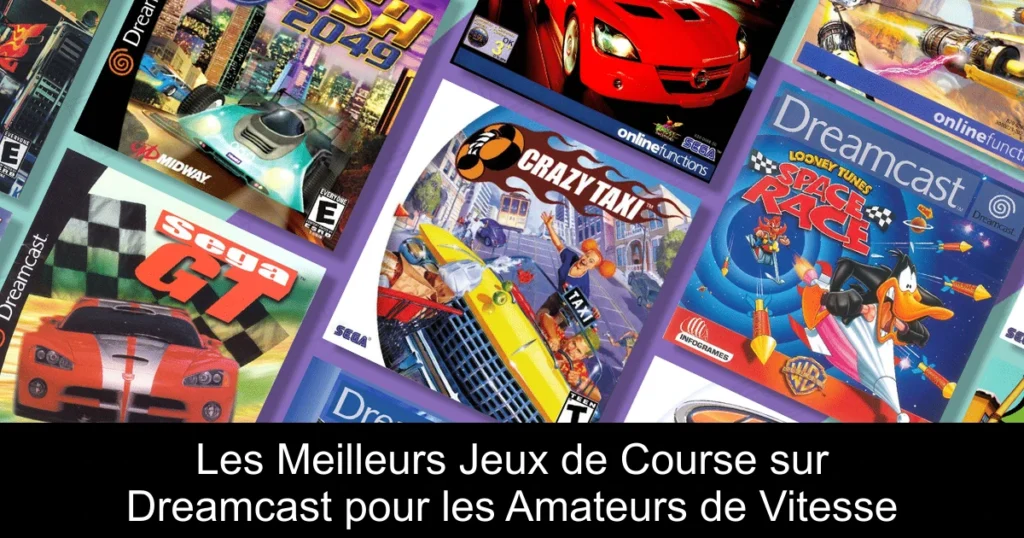 Les Meilleurs Jeux de Course sur Dreamcast pour les Amateurs de Vitesse