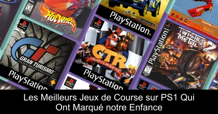 Les Meilleurs Jeux de Course sur PS1 Qui Ont Marqué notre Enfance