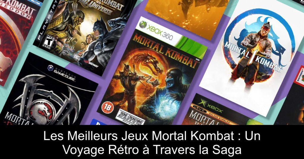 Les Meilleurs Jeux Mortal Kombat : Un Voyage Rétro à Travers la Saga