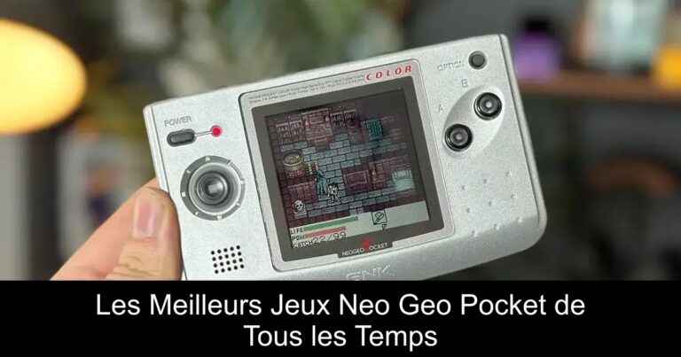 Les Meilleurs Jeux Neo Geo Pocket de Tous les Temps